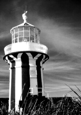 Watson's Bay Lighthouse B+W
