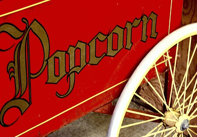 Old Popcorn Cart