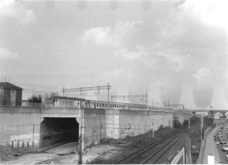 Train and Clouds