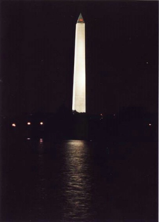 George dancing on the Potomac