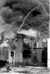 Warehouse fire