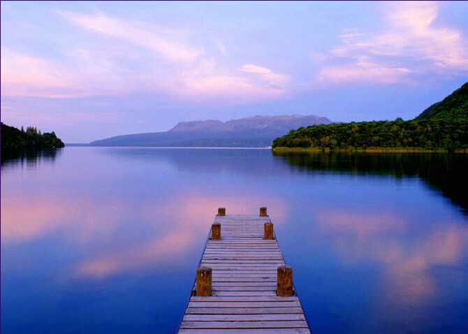 Lake Tarawera, New Zealand