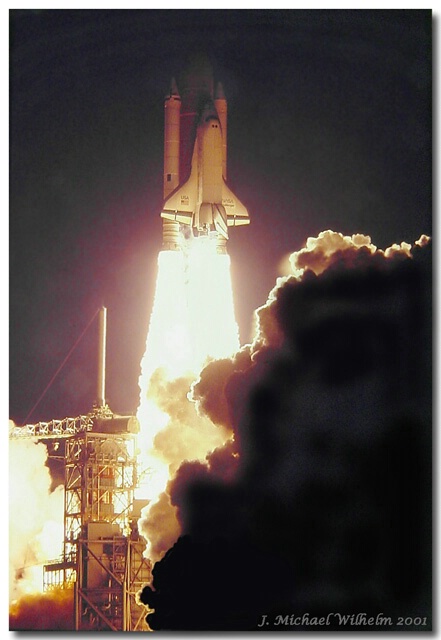 Dawn Launch of Challenger