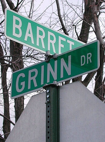 Grinn and Barret