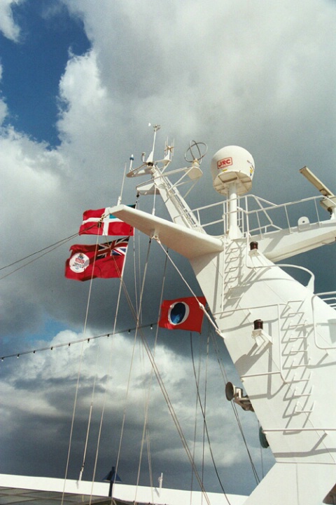 Flags at Sea