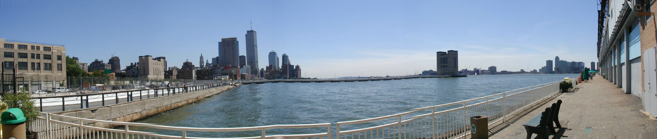 Pan from Pier 40, July 27, 2001
