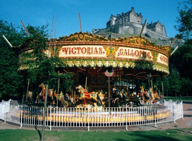 Carousel and Castle 