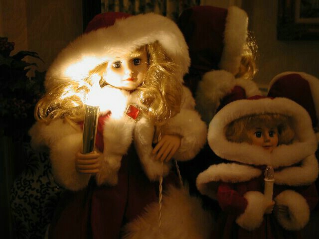 Porcelin Dolls-Santa's Angels