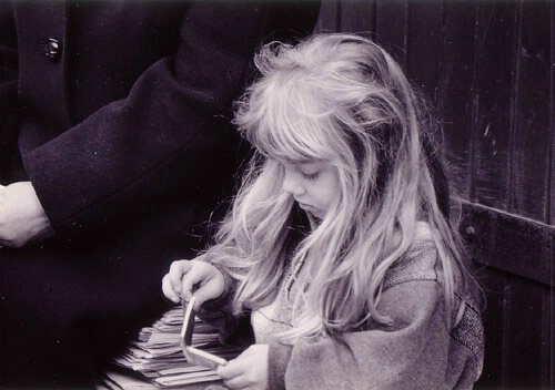 Girl in market