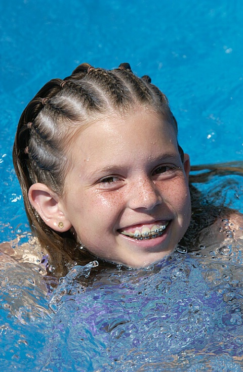 Alison Swimming