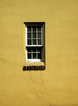 Window Yellow Wall