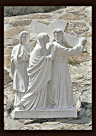 Crusification Statues Taken by Paul