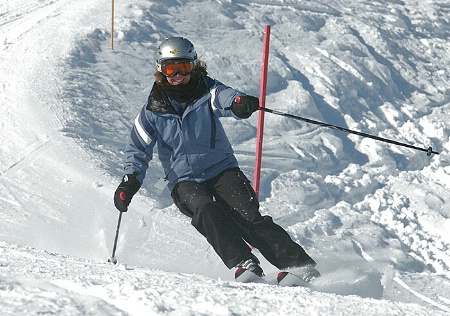 Skier Before