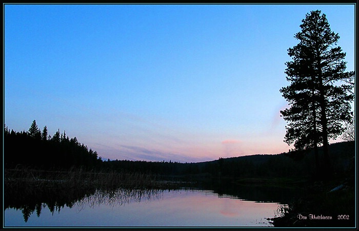 Harmon Lake Sunset