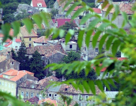 Small town in Croatia