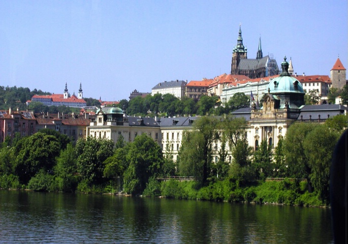 On the Riverbank, Prague