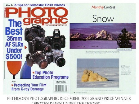 PETERSON'S PHOTOgraphic  DECEMBER 2001