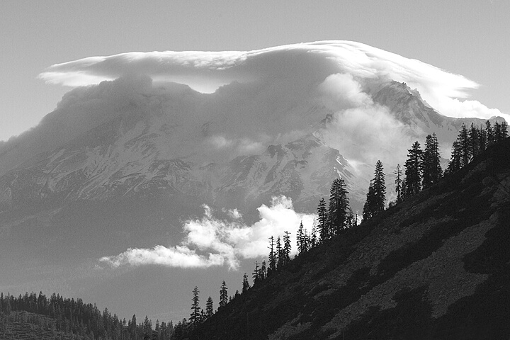 Mt. Shasta From Heart Lake