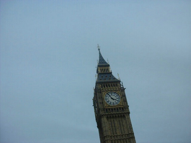 Big Ben from the top of a Double Decker Bus