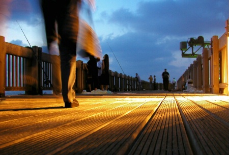 WALK ON THE PIER