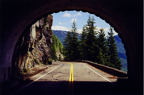 Tunnel on the Mountain