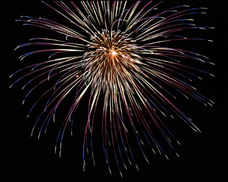 Fireworks on the Fourth -- McKinney, TX