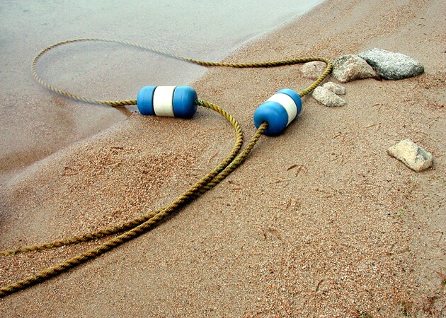 Bouys on the Sand
