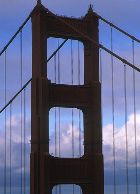 Golden Gate Silhouette