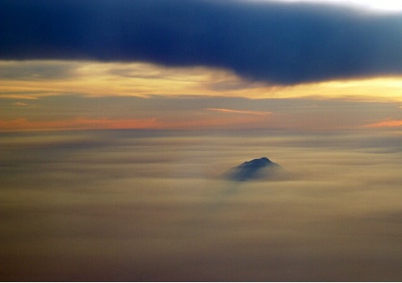 The Tip of Mount Shasta