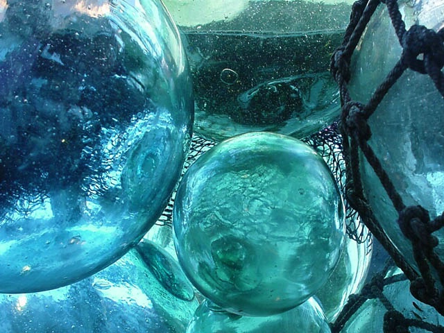 Old Glass Floats