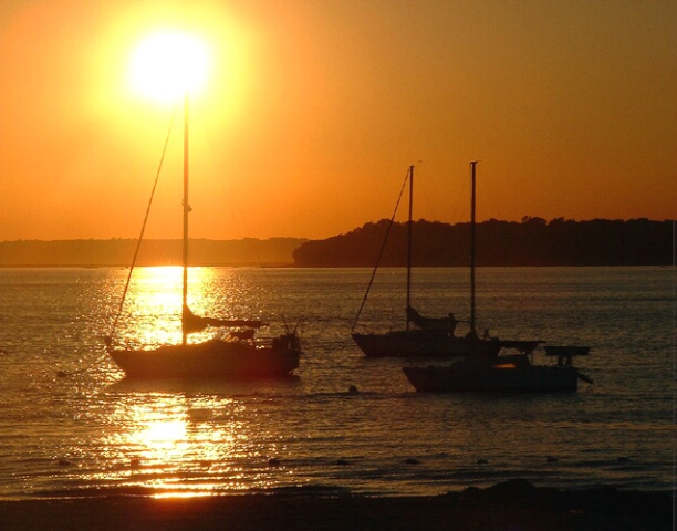 Sunset at Asharoken Beach