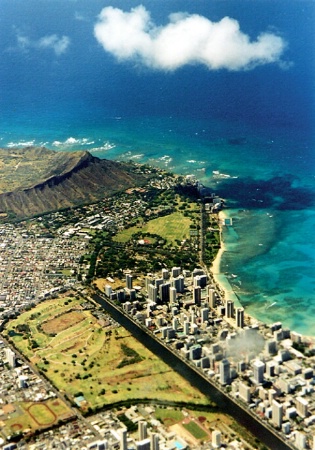 Diamondhead and Waikiki