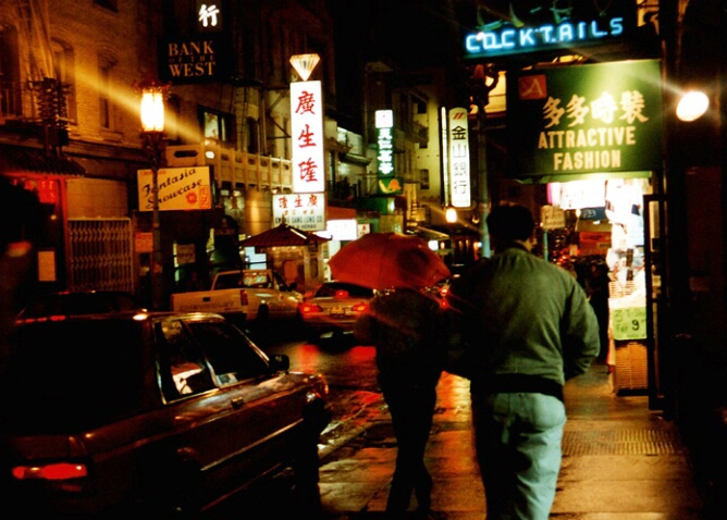 Rainy Night in Chinatown