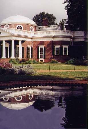 Monticello - reality and reflection!
