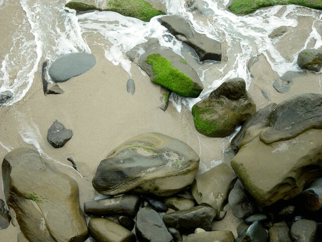 Rocks, Sand and Sea