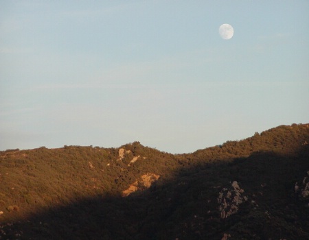 Back Country Moon Rise