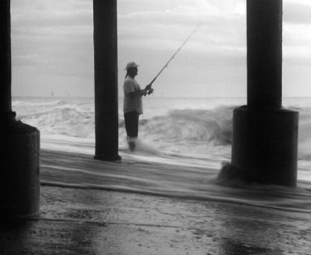 Fishing by the Pier