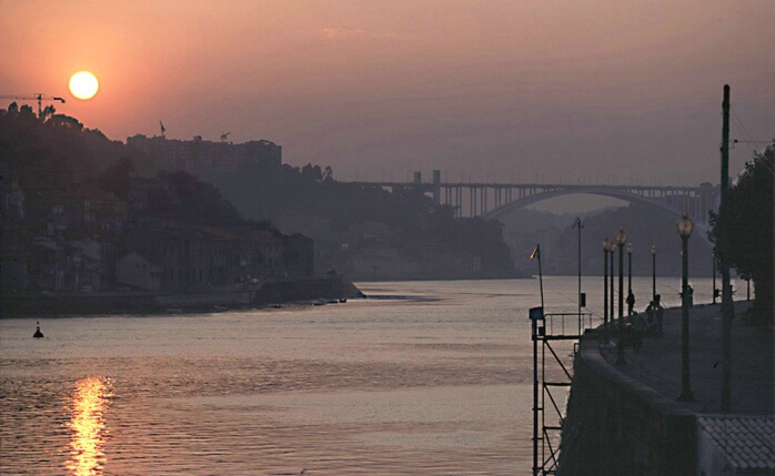 Sunset on River Douro, Porto