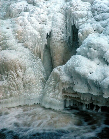 Frozen Upper Falls
