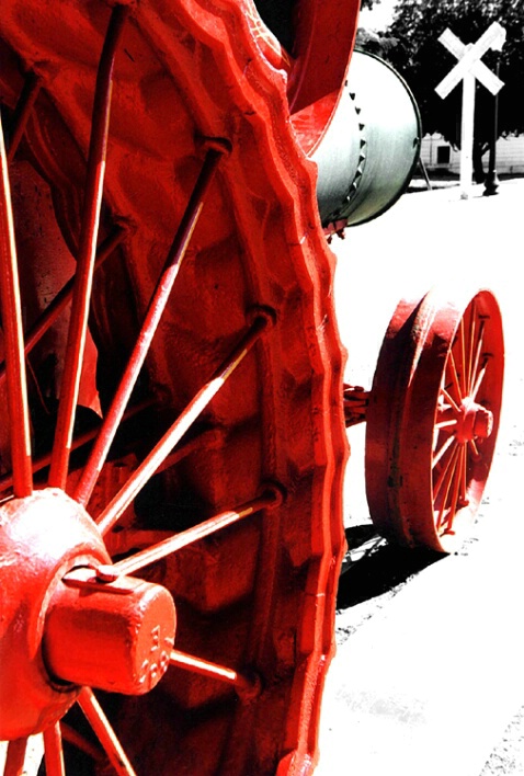 Red Spokes Of The Past