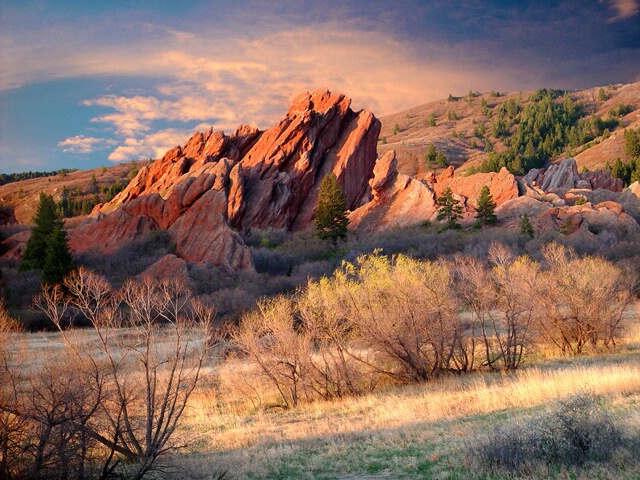 Rock Formation at Roxborough Park Colorado