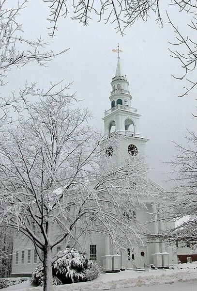 Snowy New England