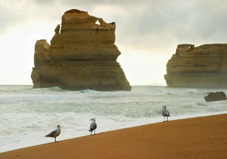 Stormy weather at the 12 Apostles