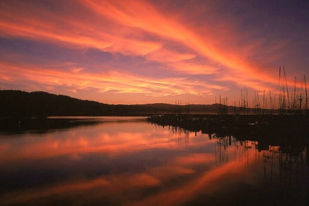 Marina Sunrise Reflection 2b