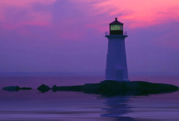 Lighthouse at Peggy's Cove, NS