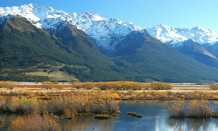 *Autumn colours, Glenorchy, New Zealand.