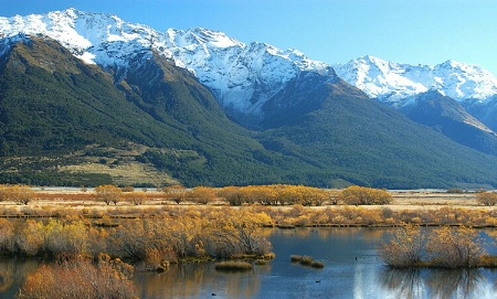*Autumn colours, Glenorchy, New Zealand.