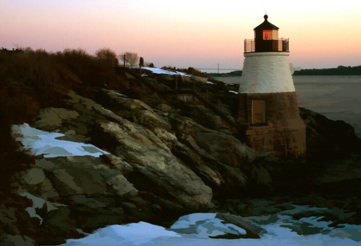 Castle Hill Light, Newport Rhode Island