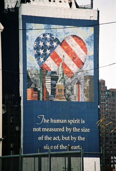 Mural at Ground Zero