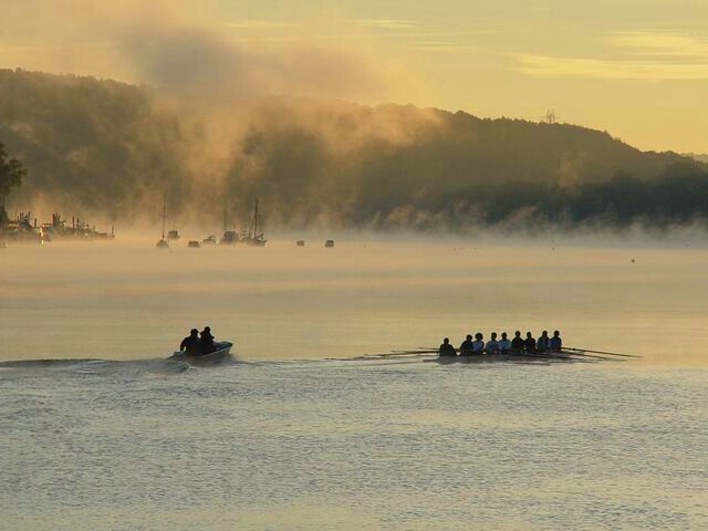 Early morning on the Connecticut  river